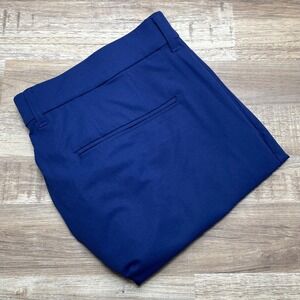 Holderness & Bourne Harwood Golf Shorts Navy Blue Men 36 Tailored Fit 9" inseam